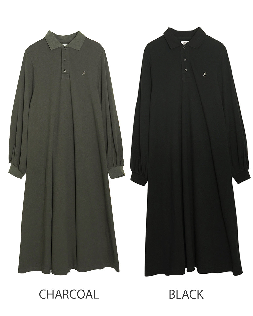 ＼合計3万円以上購入で20%OFFクーポン！／Gymphlex ジムフレックス ポロ カラー ドレス ワンピース POLO COLLAR DRESS GY-C0370 CKJ【送料無料】