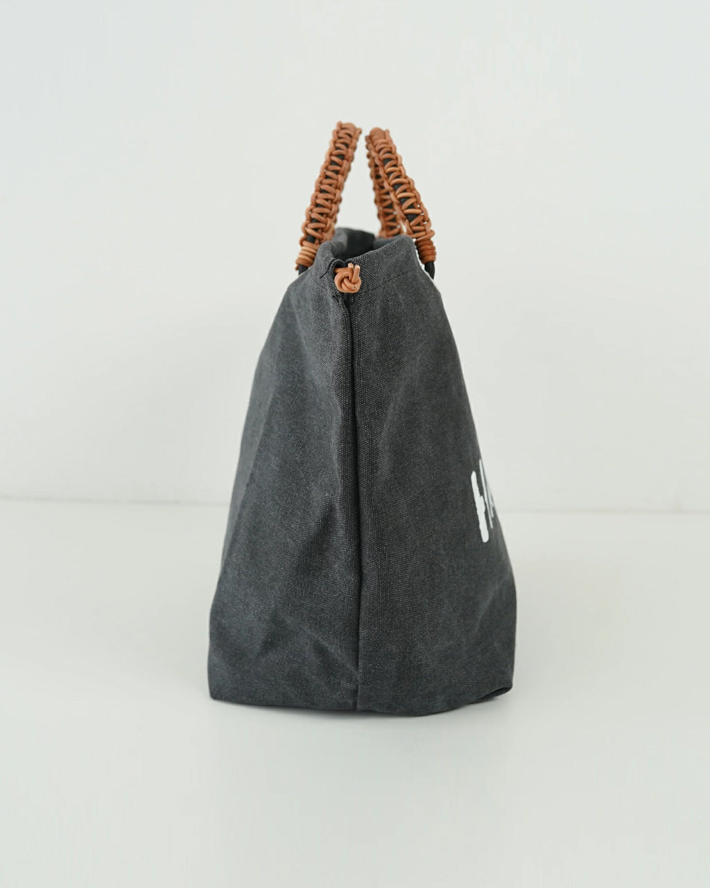 HAIDA ハイダ キャンバス トートバッグ Mサイズ CANVAS (TOW HILL) COLLECTION ハンドバッグ 肩掛け ブラック ホワイト HAI05-TOW-M 2WAY 帆布×本革 A4対応【クーポン対象外】【送料無料】