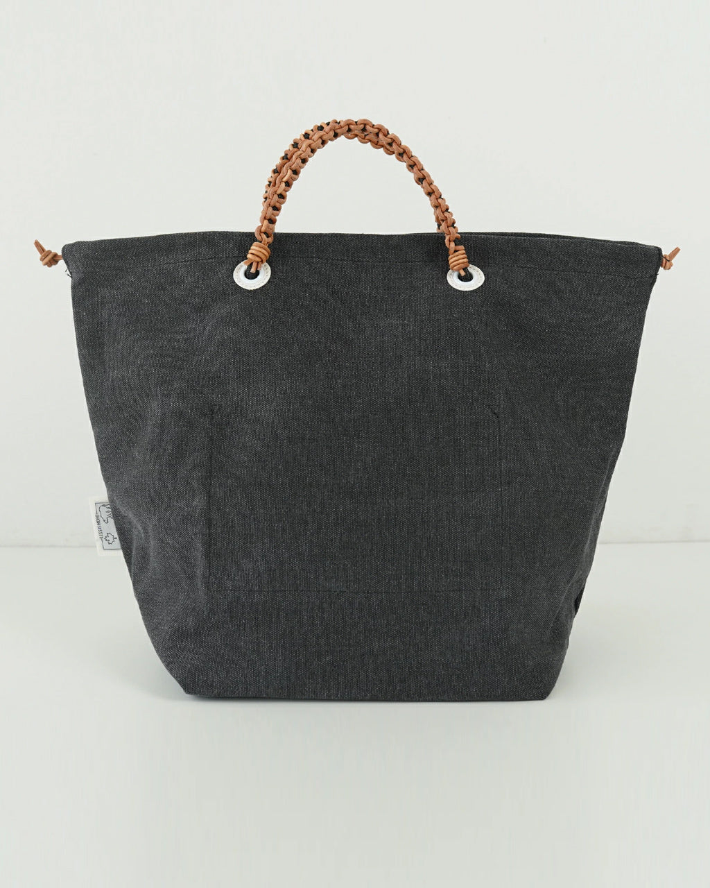 HAIDA ハイダ キャンバス トートバッグ Mサイズ CANVAS (TOW HILL) COLLECTION ハンドバッグ 肩掛け ブラック ホワイト HAI05-TOW-M 2WAY 帆布×本革 A4対応【クーポン対象外】【送料無料】