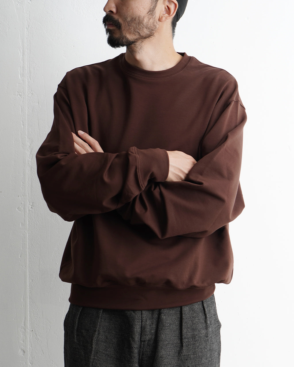 ＼最大20％OFFクーポン／＼ポイント10倍！／Handvaerk ハンドバーク トレーナー フレックス スウェットシャツ FLEX SWEATSHIRT クルーネック 長袖 05190826【送料無料】