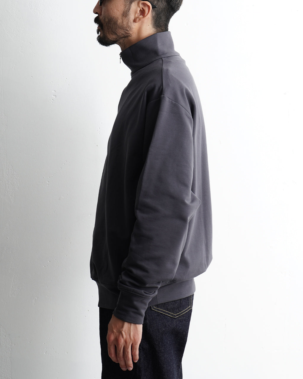 Handvaerk ハンドバーク シャツ ハーフジップスウェット シャツ FLEX HALF-ZIP SWEATSHIRT ハイネック 長袖 トレーナー 【送料無料】