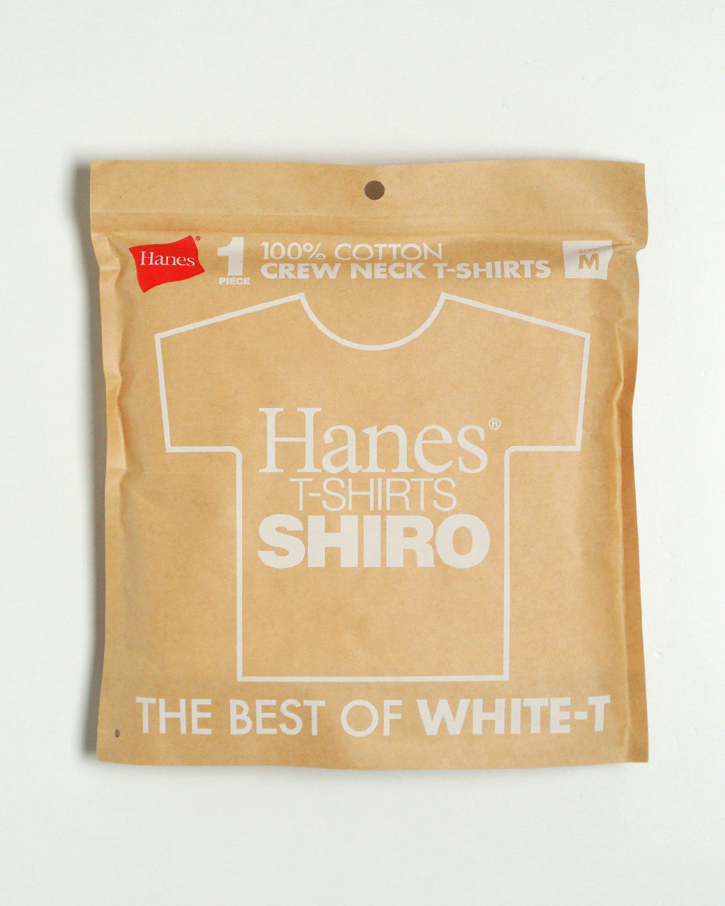 Hanes ヘインズ 1P Hanes T-SHIRTS SHIRO クルーネックTシャツ HM1-X201