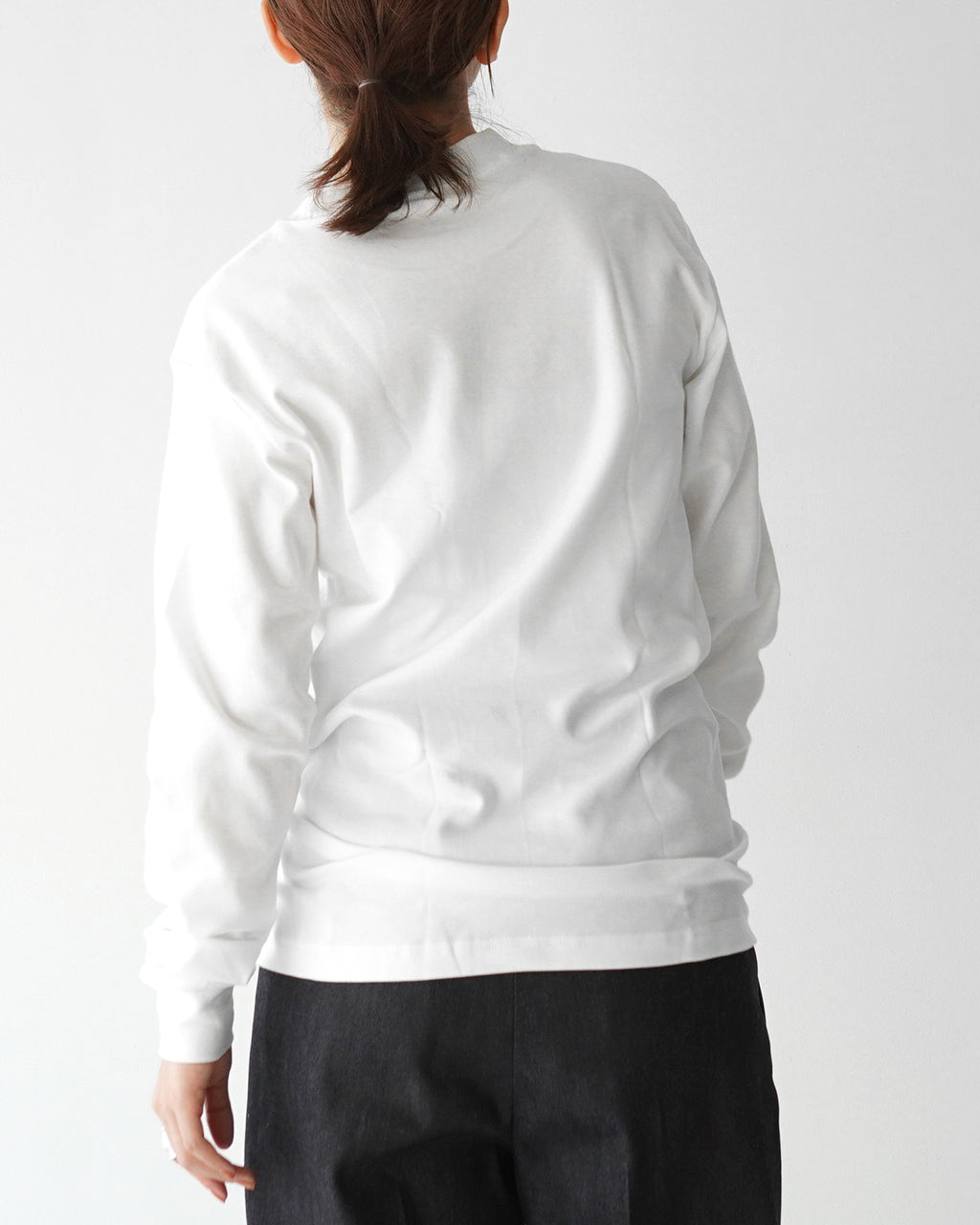 【SALE！30%OFF】Hanes ヘインズ スエードニット クルーネック ロングスリーブ Suede Knit Crew Neck L/S HM4-A204