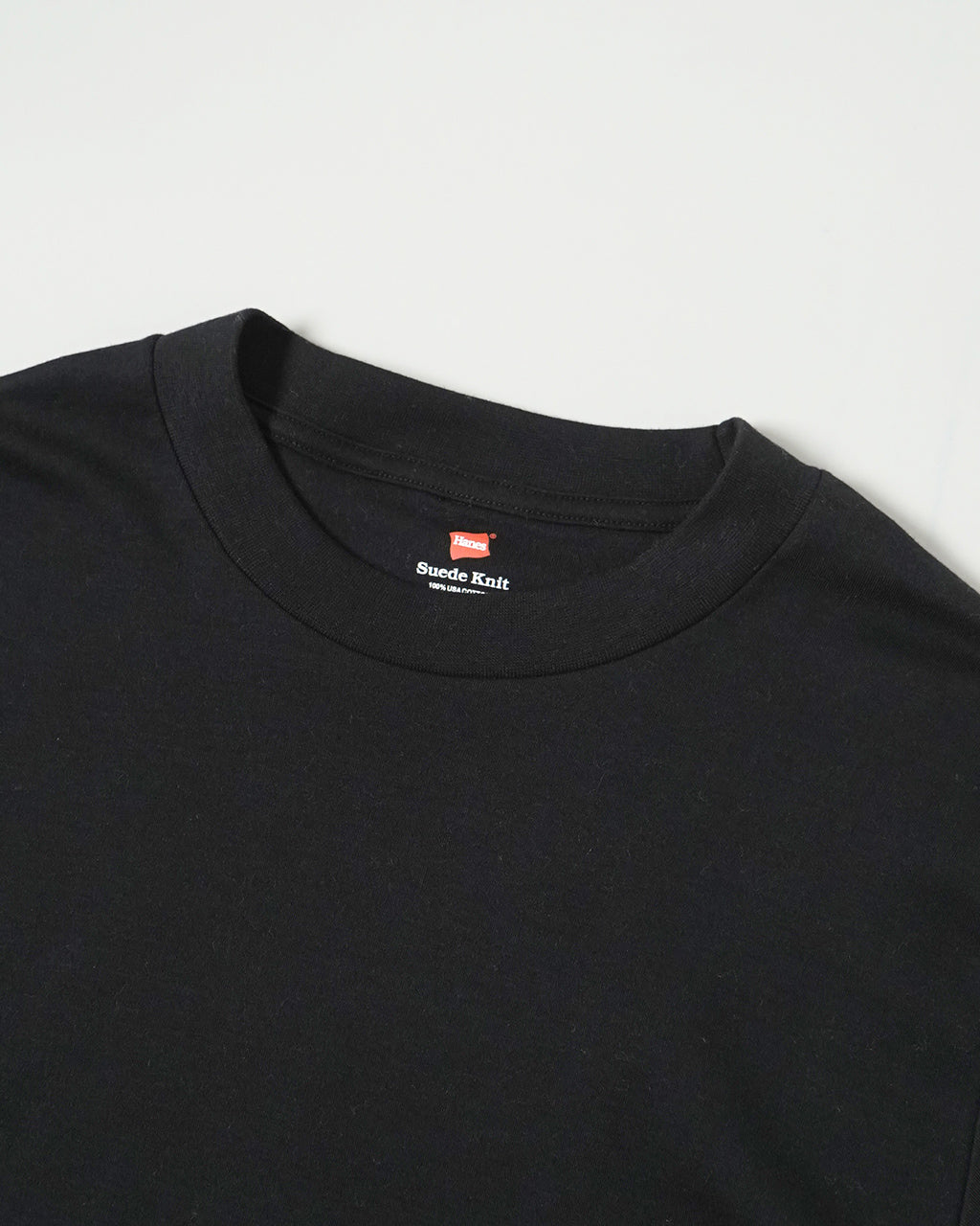 Hanes ヘインズ スエードニット クルーネック ロングスリーブ Suede Knit Crew Neck L/S HM4-A204 【クーポン対象外】