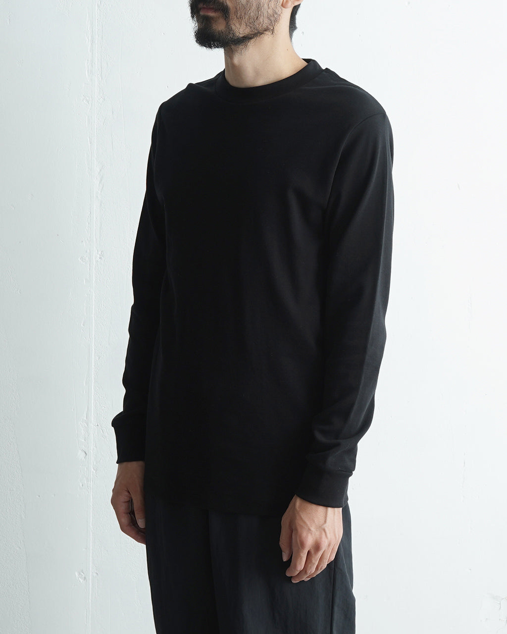 【SALE！30%OFF】Hanes ヘインズ スエードニット クルーネック ロングスリーブ Suede Knit Crew Neck L/S HM4-A204