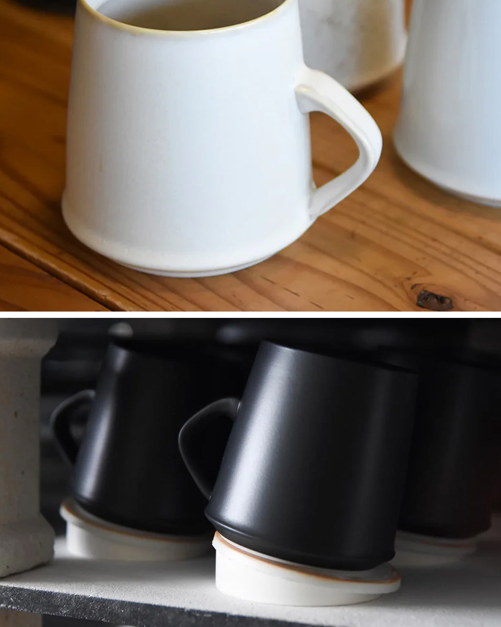 畑萬陶苑 はたまんとうえん マグカップ HATAMAN TOUEN 伊万里焼 鍋島焼270ml Rim Mug 磁器 食器 伝統工芸 バレル型 ラッパ型 HM0205TX00  [★]