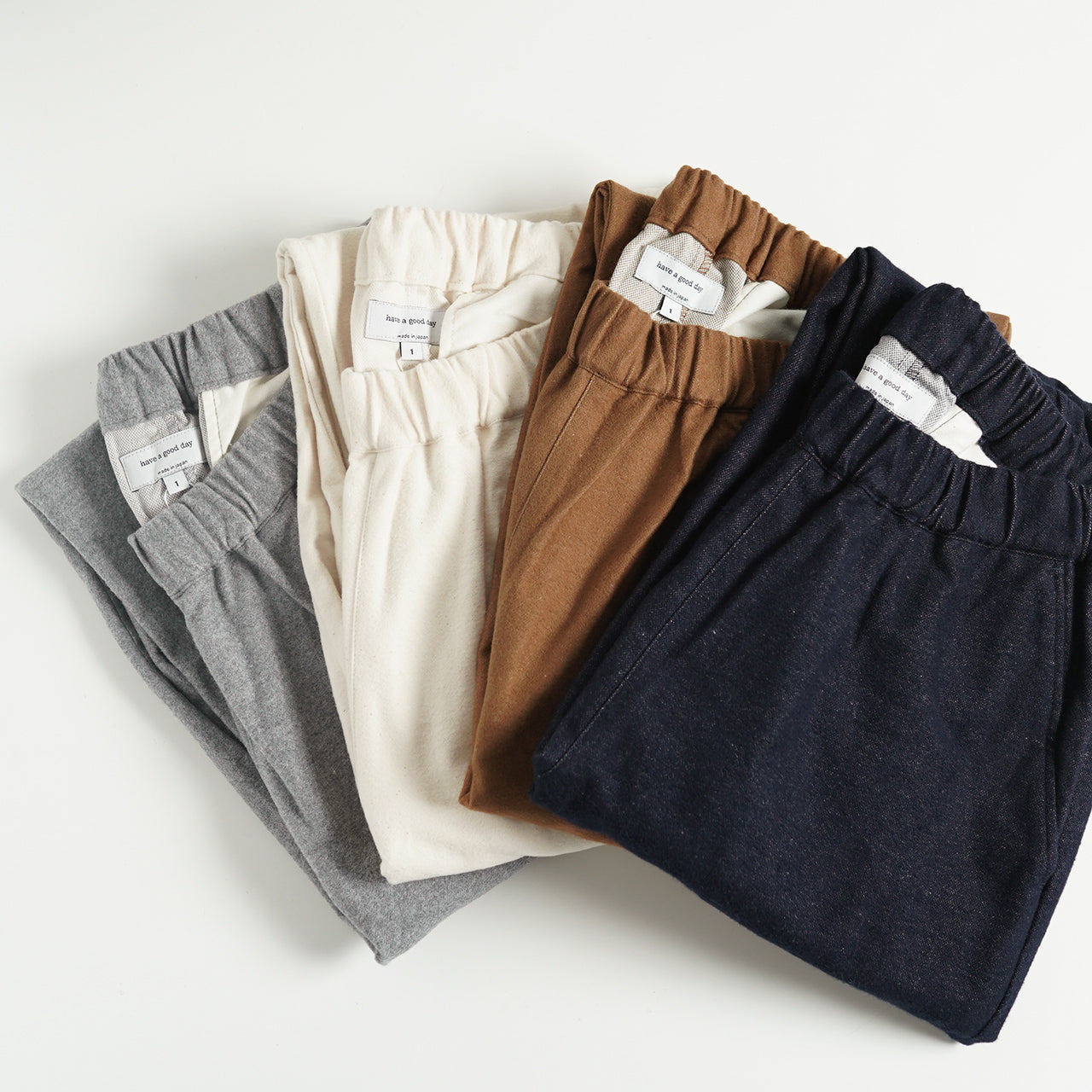 【SALE！20%OFF】ハブアグッドデイ have a good day フランネル リラックス パンツ Flannel relax pants イージーパンツ HGD-271【送料無料】