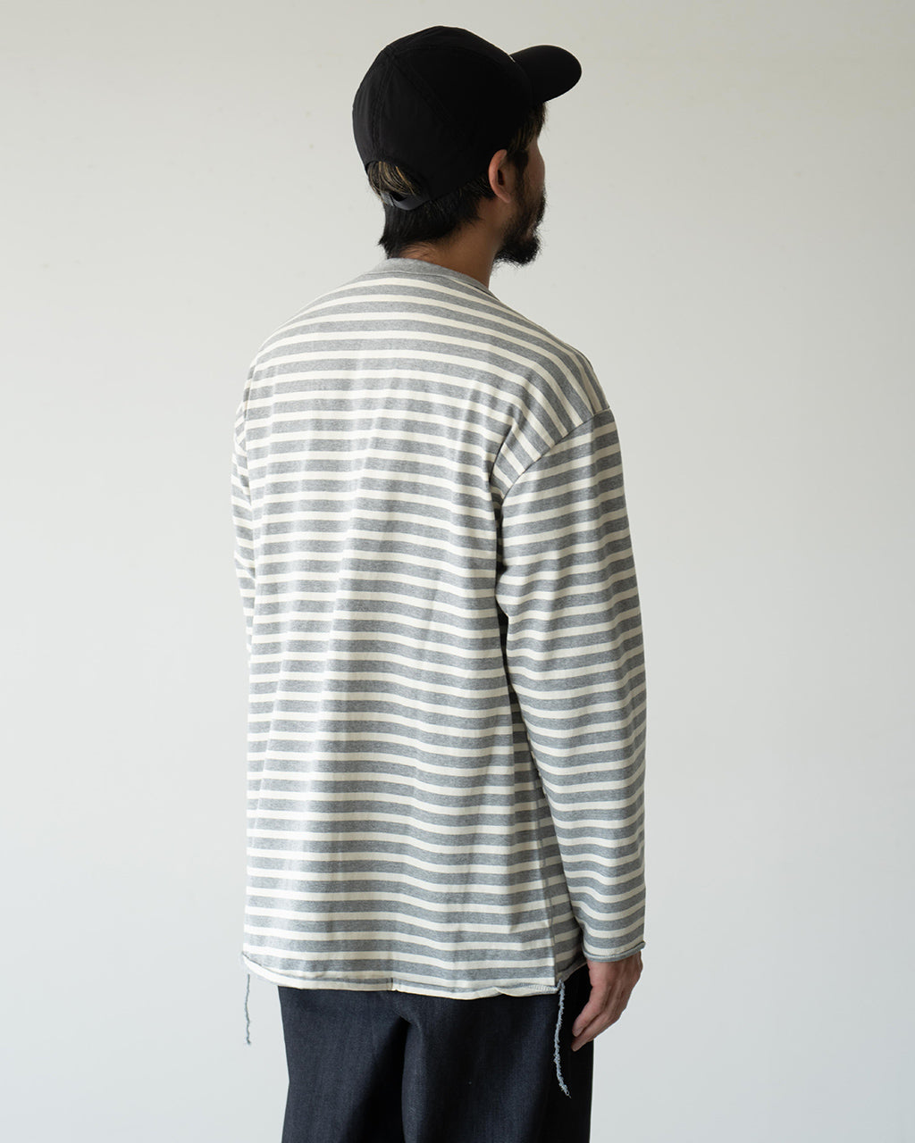 【SALE！50%OFF】have a good day ハブアグッドデイ ボーダー ルーズ ロングスリーブ Tシャツ BORDER LOOSE LONG SLEEVE TEE ロンT カットソー HGD-287