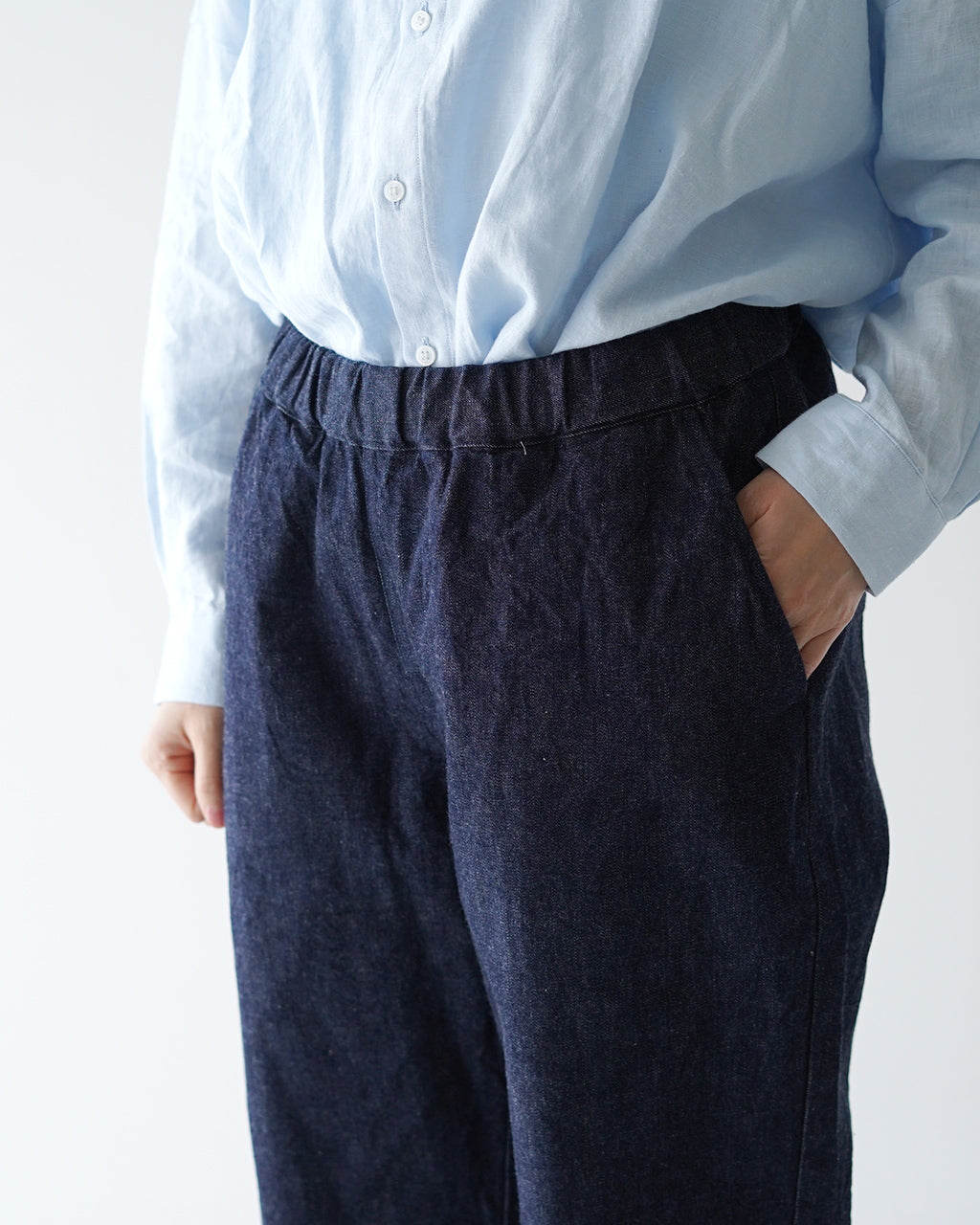 have a good day ハブアグッドデイ リラックス トラウザー パンツ Relax trouser pants デニム ボトムス レディース メンズ HGD-328 【送料無料】
