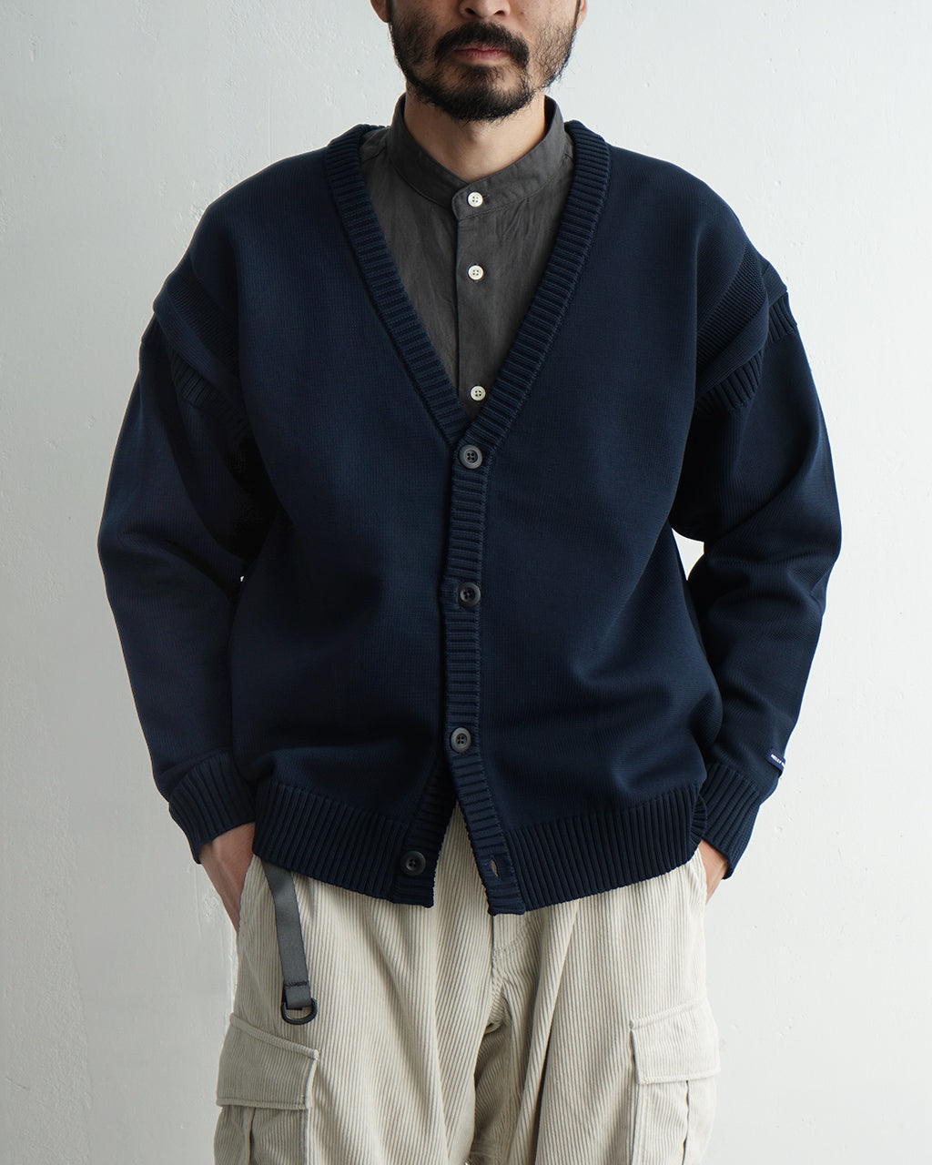 【SALE！40%OFF】HELLY HANSEN ヘリーハンセン フィッシャーマン ニット カーディガン Fisherman Knit Cardigan Vネック HH32470【送料無料】