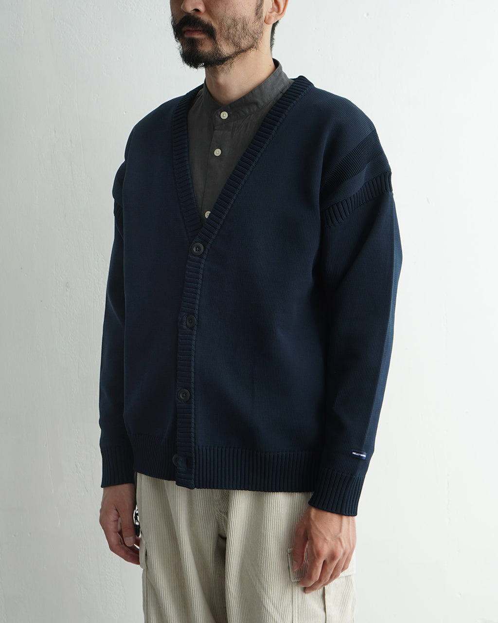 【SALE！40%OFF】HELLY HANSEN ヘリーハンセン フィッシャーマン ニット カーディガン Fisherman Knit Cardigan Vネック HH32470【送料無料】