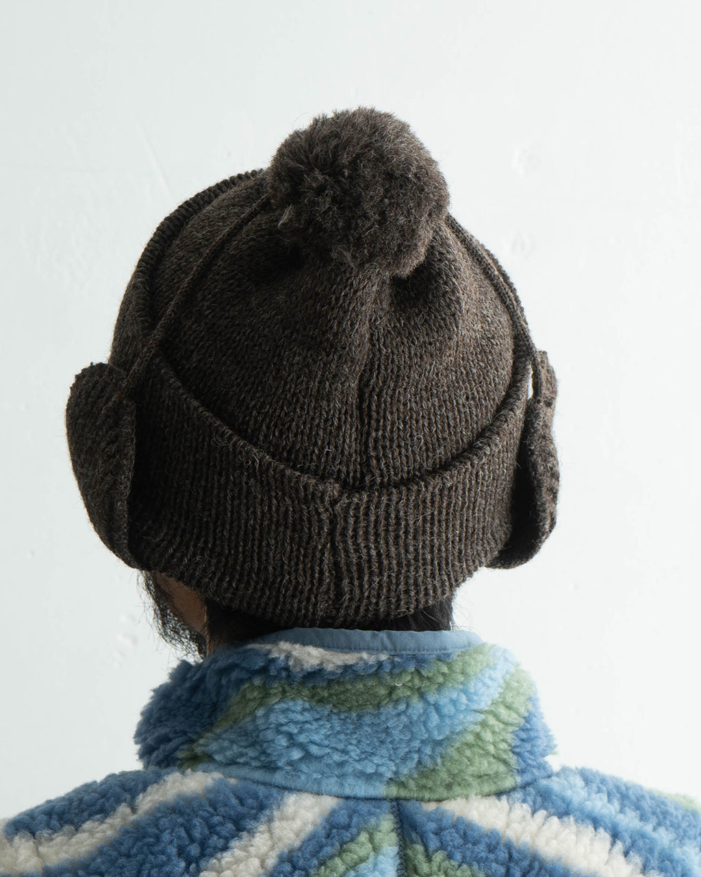 【SALE！20%OFF】HIGHLAND2000 ハイランド2000 ニット帽 ボブキャップ イヤーカバー 3g Solid Bobcap w/ear Cover&PomPom&Rope HL-24FW-0007