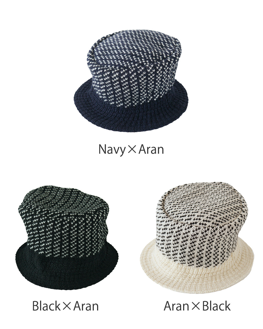 HIGHLAND2000 ハイランド2000 ニット帽  バケットハット バケツハット Bucket Hat  HL-24FW-0020 HL-24FW-0026 HL-24FW-0032