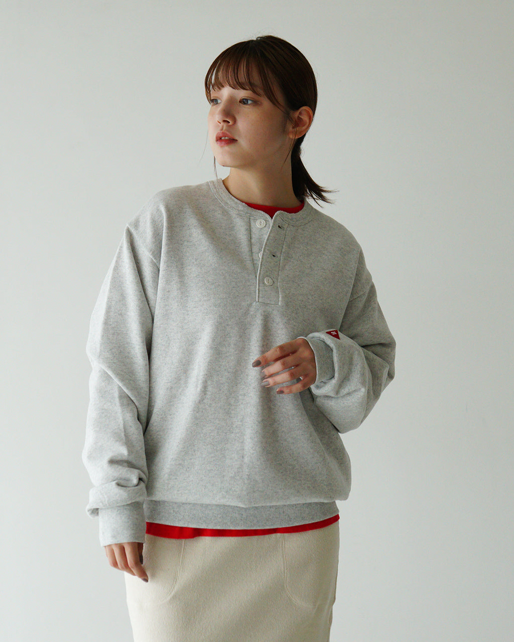 SALE！20%OFF】Healthknit ヘルスニット プルオーバー クラシック スウェット Classic Sweat ヘンリーネッ