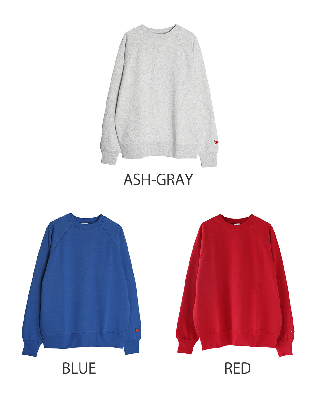 Healthknit ヘルスニット クラシック スウェット Classic Sweat クルーネック 長袖 プルオーバー 54006