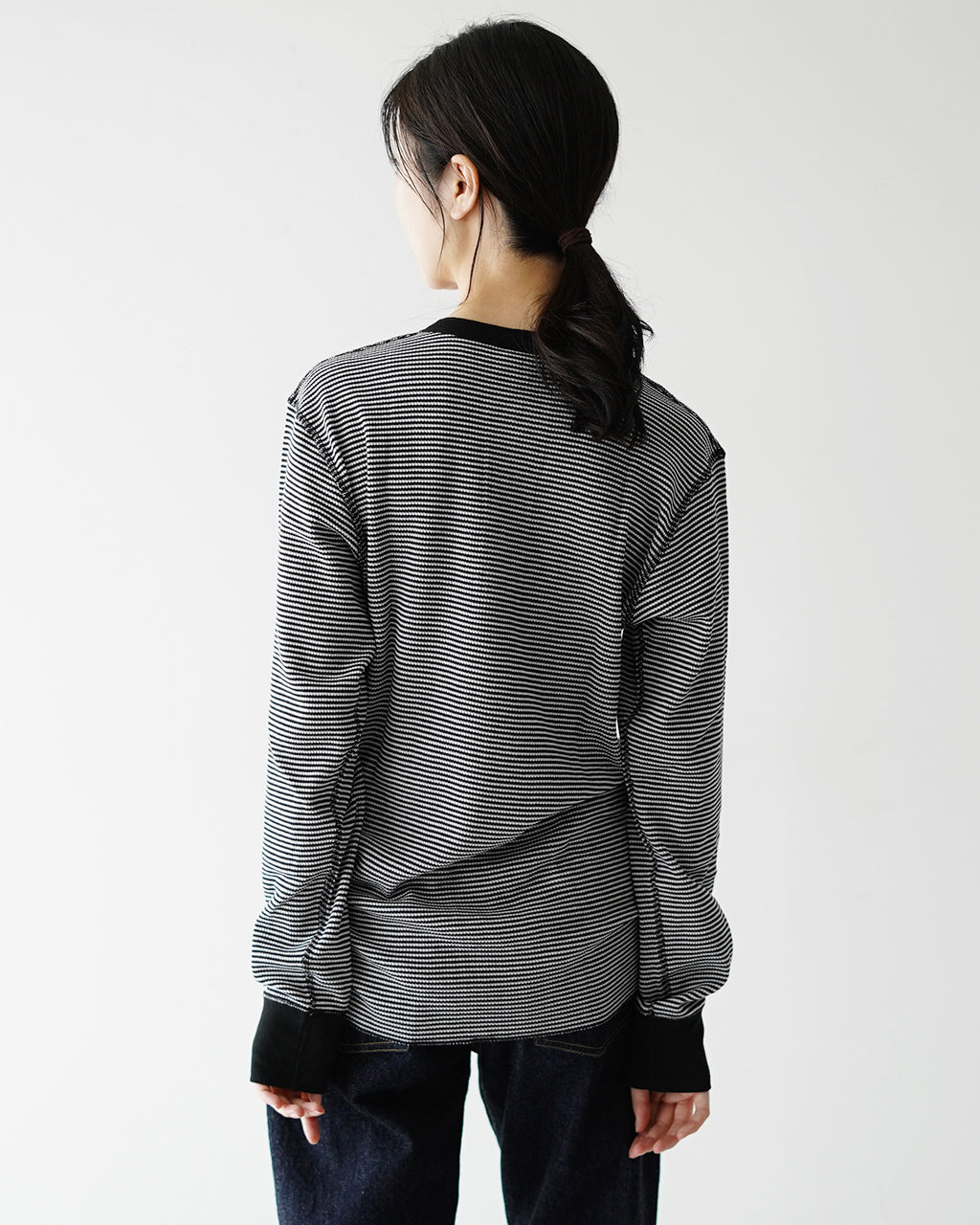 【SALE！50%OFF】Healthknit ヘルスニット ベーシック ワッフル ヘンリーネック ロングスリーブ Basic Waffle Henleyneck L/S 長袖Tシャツ 601L