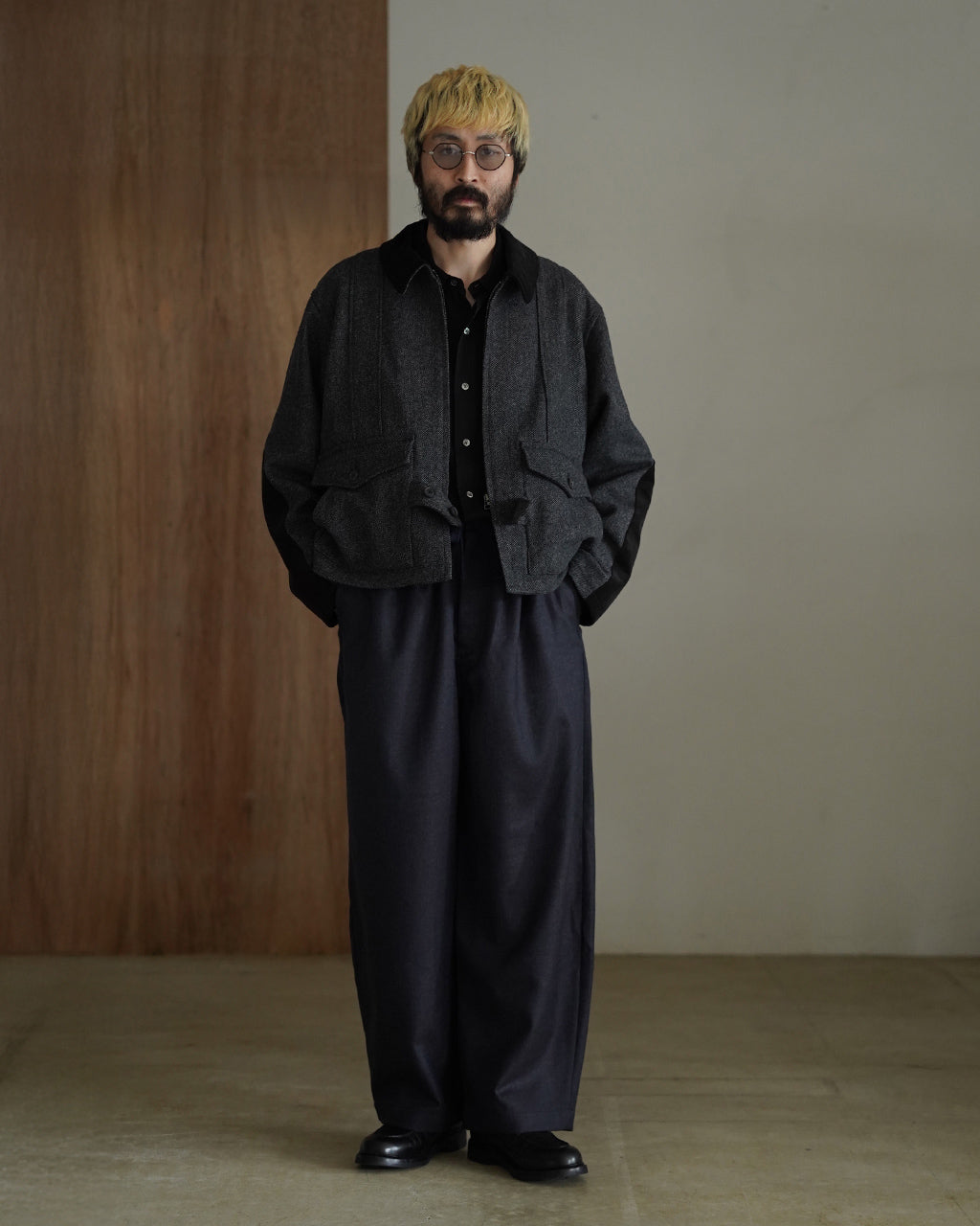 intch. インチ ハンクJK ウール ノーフォーク ジャケット メンズ Hunk