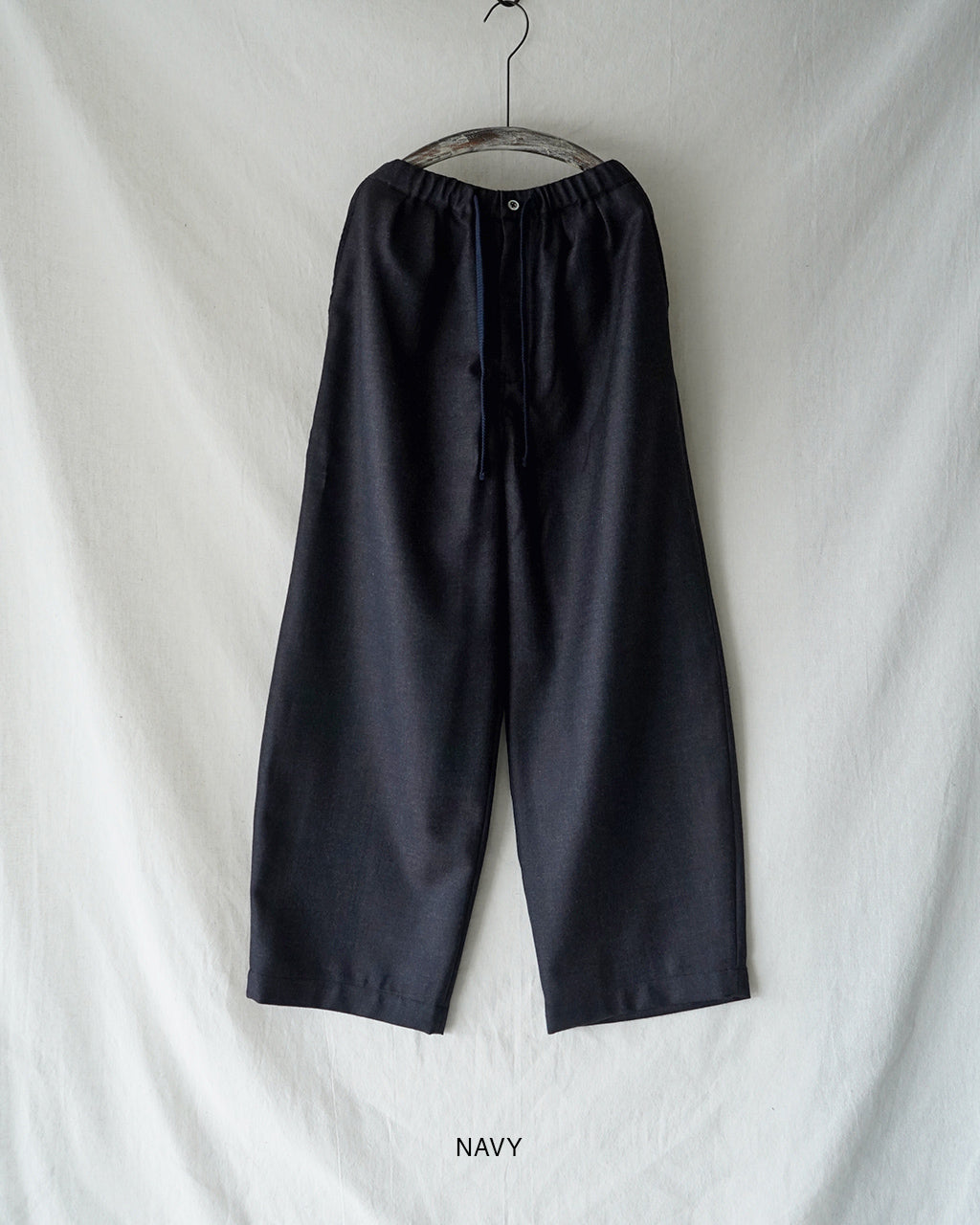 "Seine PW" Wool Saxony Easy Pants 9025-2-0-024
