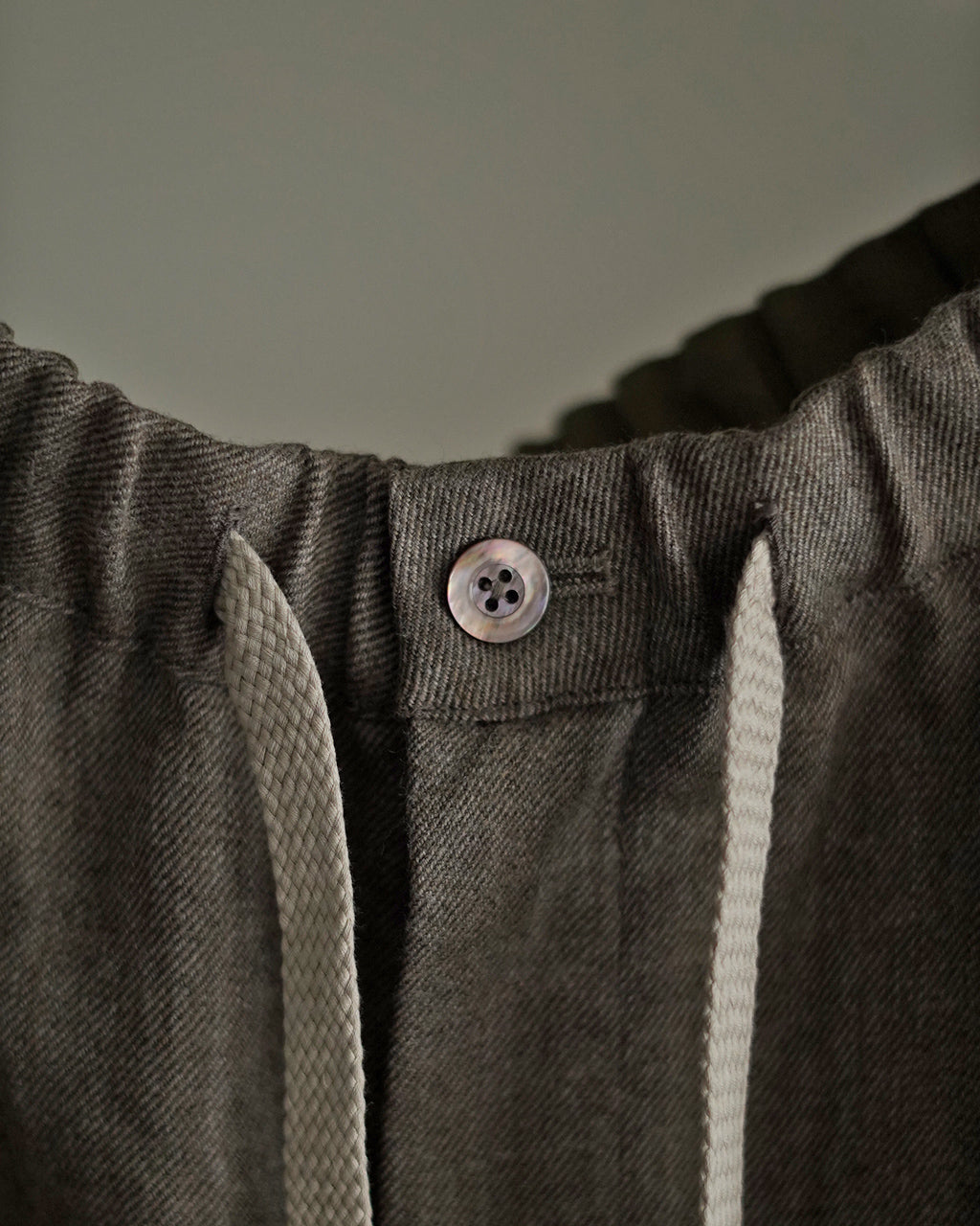 "Seine PW" Wool Saxony Easy Pants 9025-2-0-024