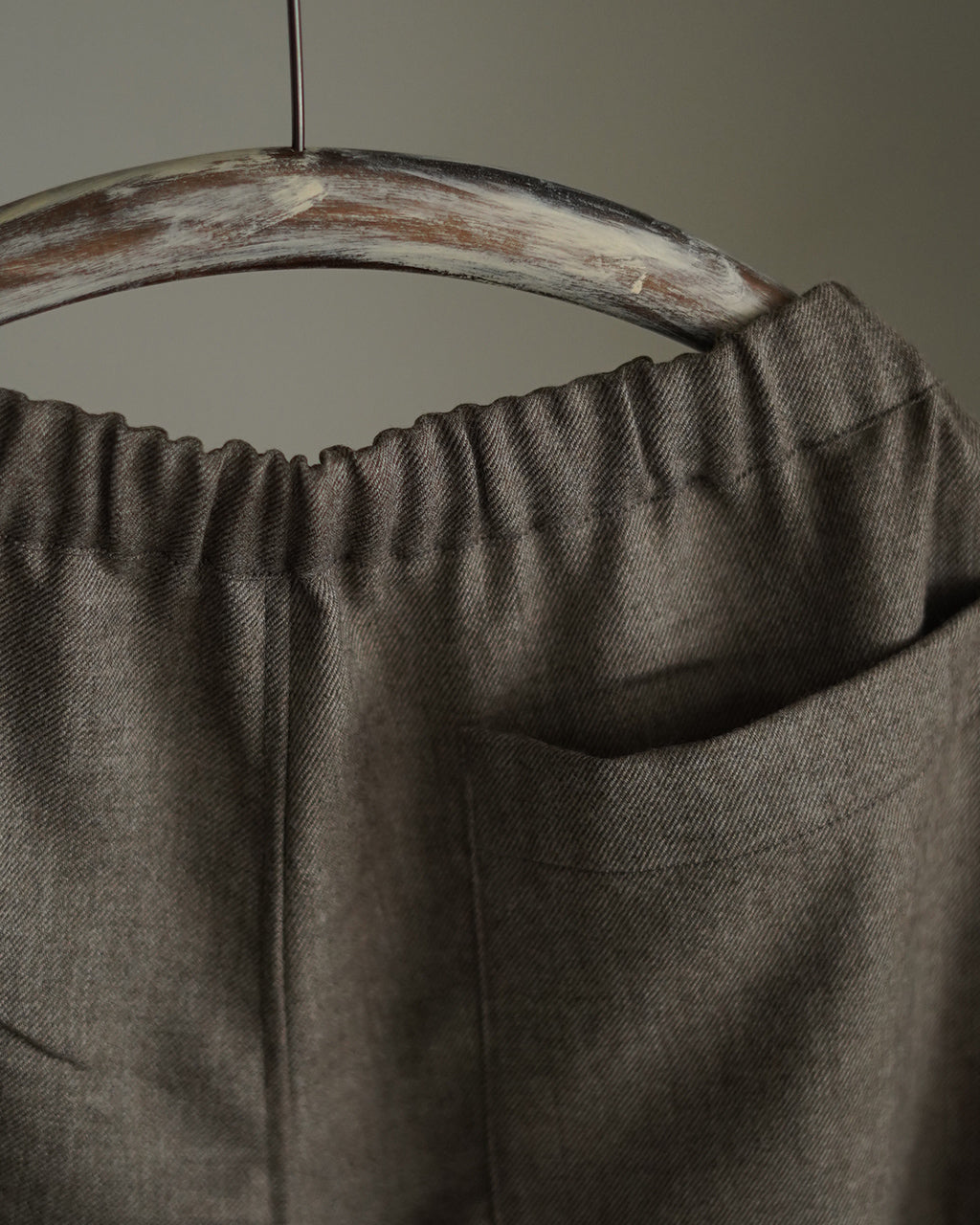 "Seine PW" Wool Saxony Easy Pants 9025-2-0-024