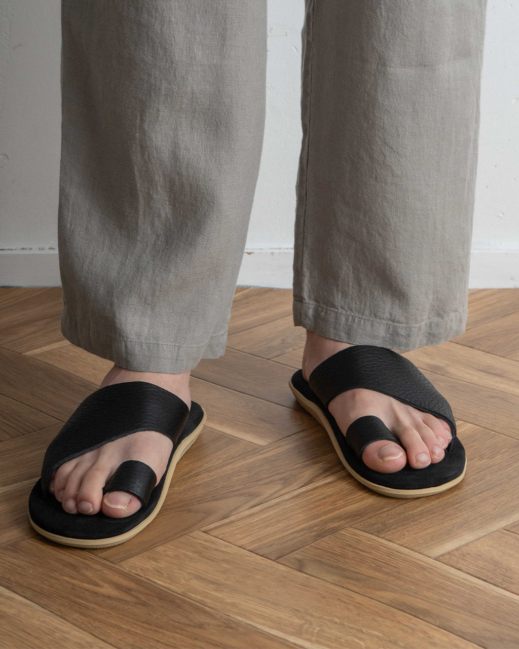 ISLAND SLIPPER アイランドスリッパ レザー スライドサンダル ストラップ トング SLIDE PTS704BH【送料無料】【クーポン対象外】