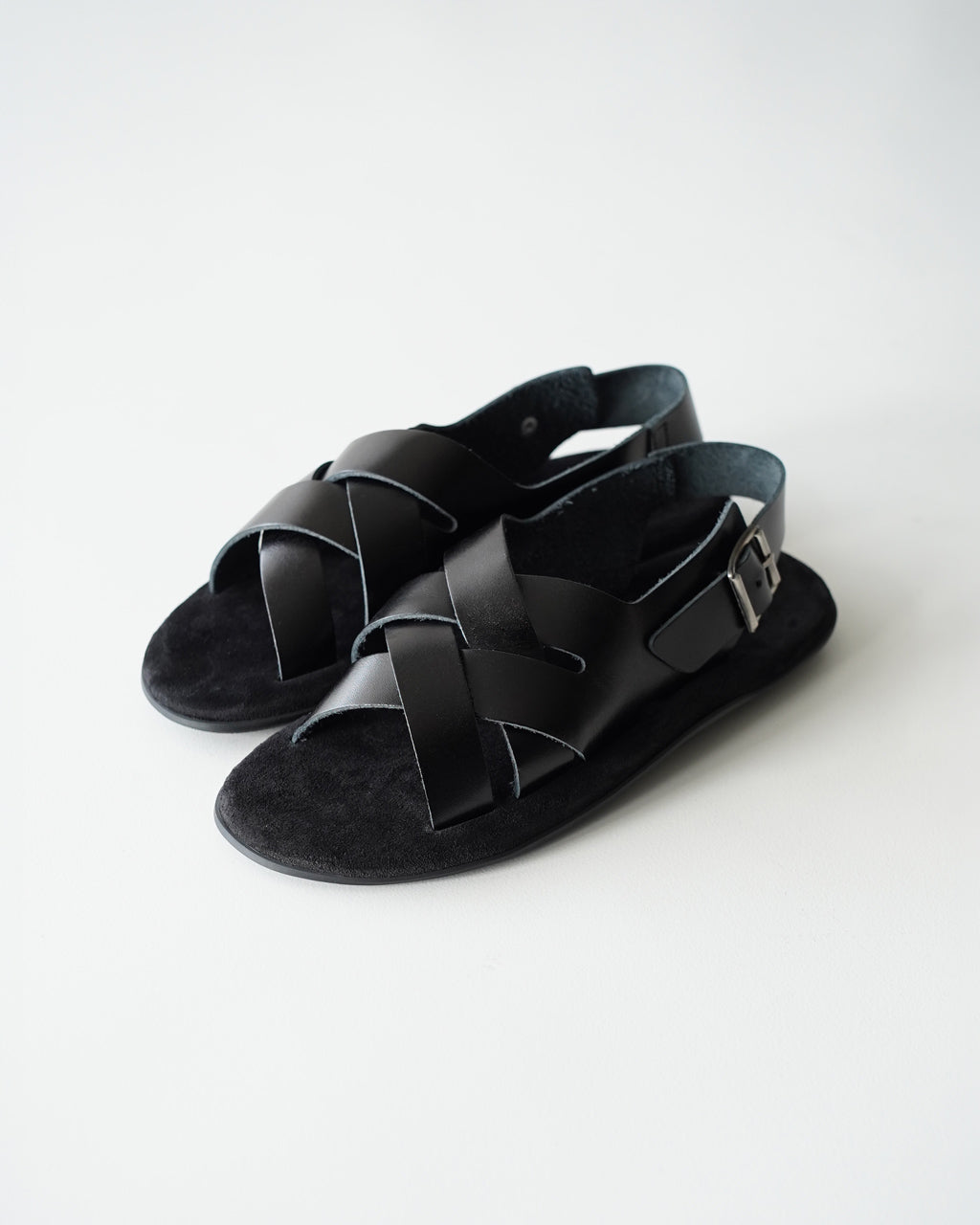 ISLAND SLIPPER アイランドスリッパ レザー編み込みサンダル BACK