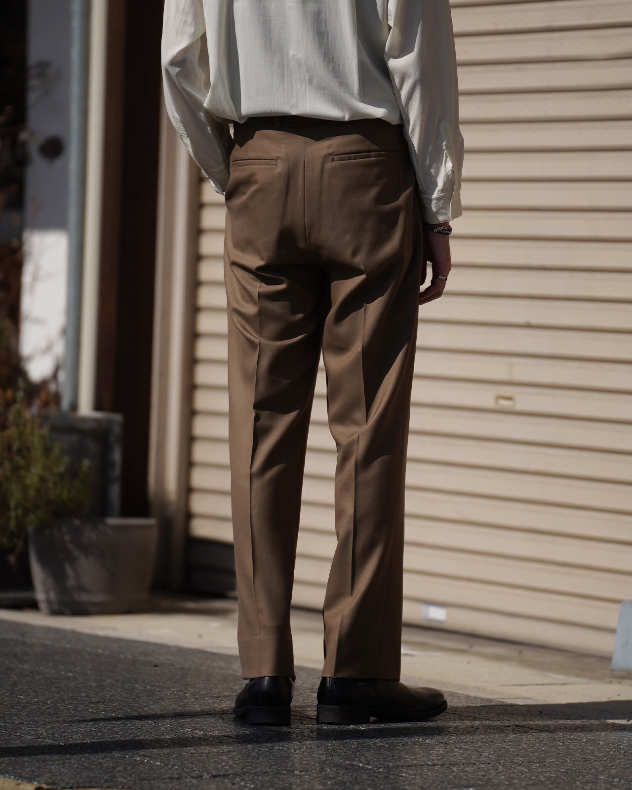 ISSUETHINGS イシューシングス ウールスラックス メンズ type114 (wool