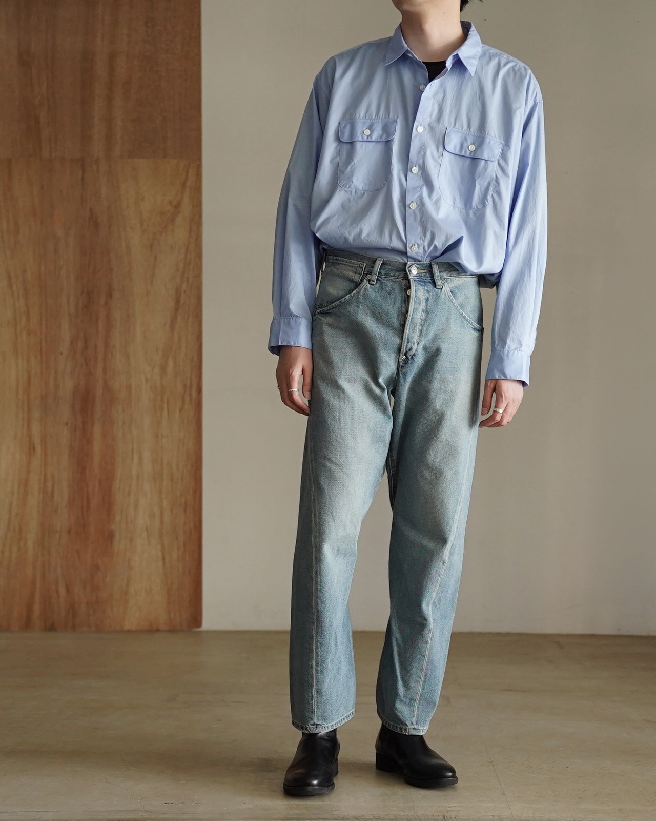 ISSUETHINGS イシューシングス type105 (cotton) メンズ シャツ 26a