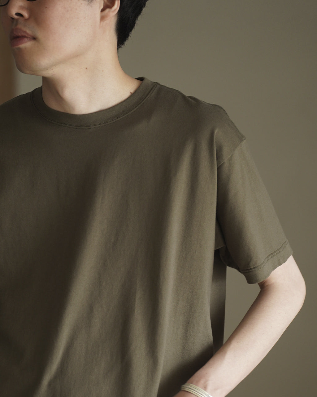 ISSUETHINGS type108 standard Tシャツ リンガー 同色リブ｜Crouka(クローカ)