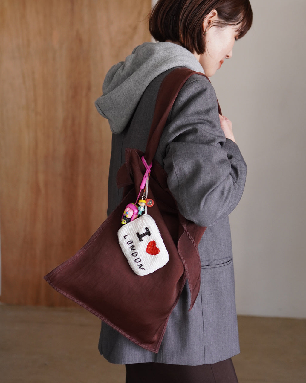 ITTI イッチ トートバッグ Mサイズ ユニセックス MARY INSIDE OUT TOTE