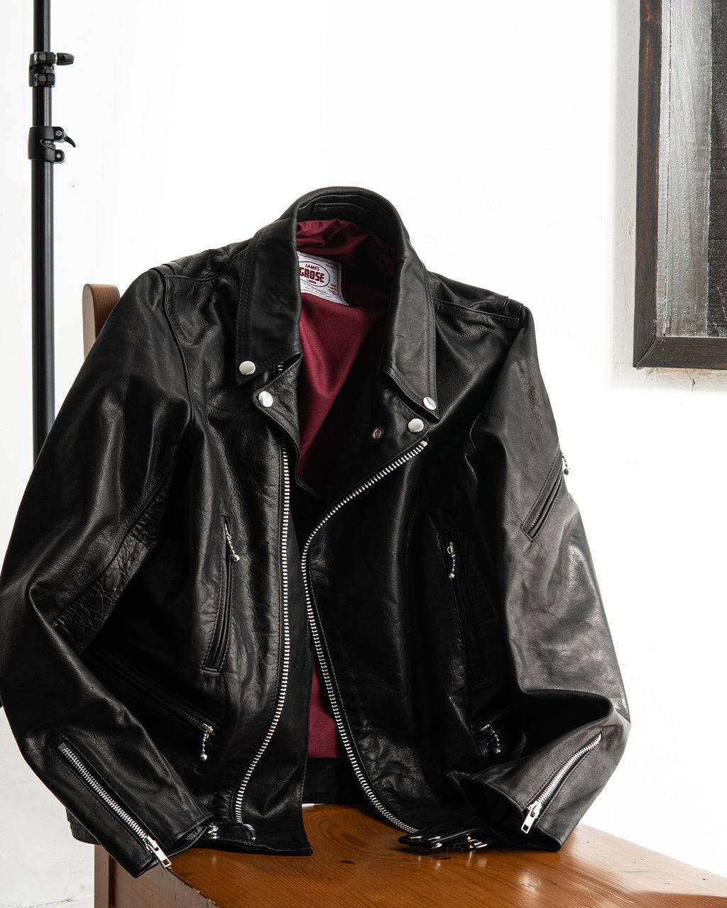 JAMES GROSE ジェームスグロース ジャケット ニュー マニラ ジャケット NEW MANILA JACKET 馬革 レザー AW24JAM-01【送料無料】