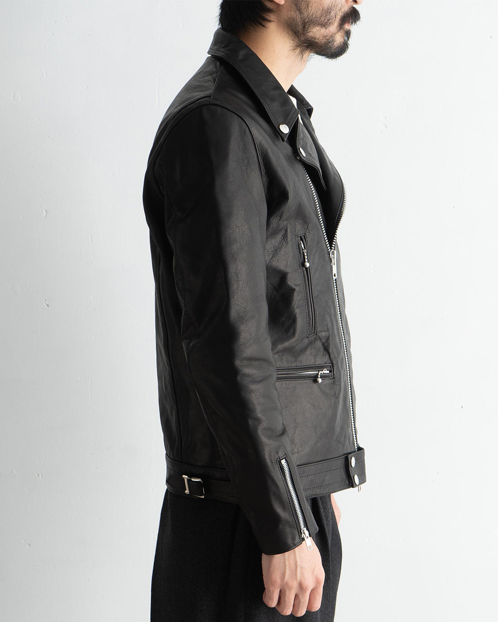 【SALE！20%OFF】JAMES GROSE ジェームスグロース ジャケット ニュー マニラ ジャケット NEW MANILA JACKET 馬革 レザー AW24JAM-01【送料無料】