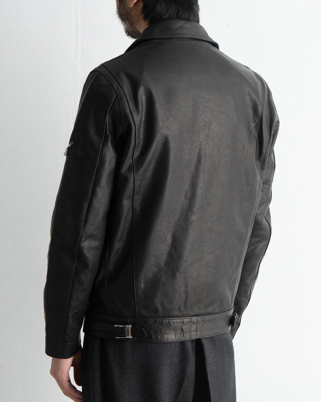 【SALE！20%OFF】JAMES GROSE ジェームスグロース ジャケット ニュー マニラ ジャケット NEW MANILA JACKET 馬革 レザー AW24JAM-01【送料無料】