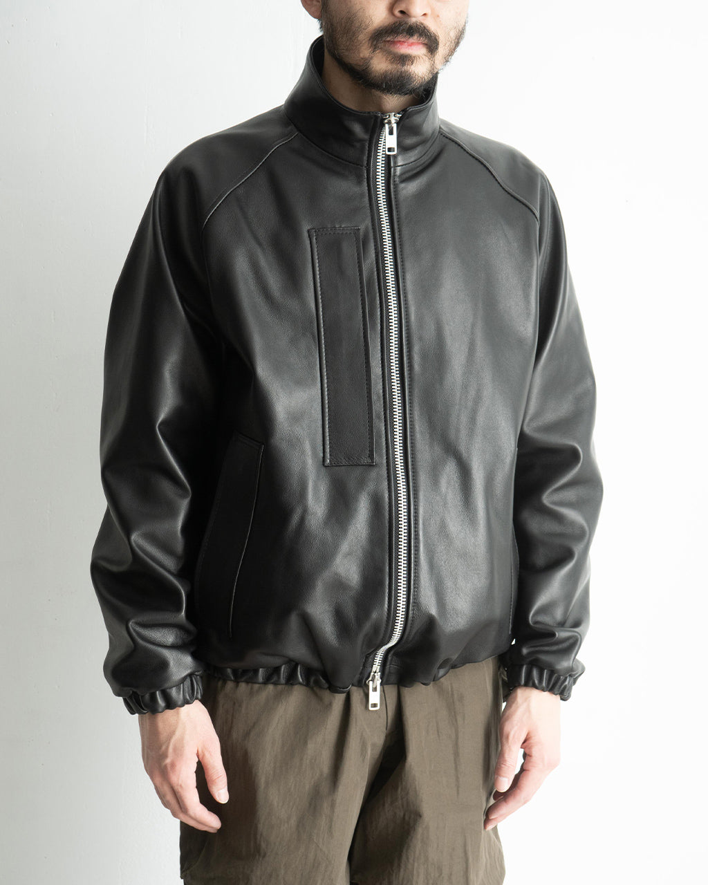 JAMES GROSE ジェームスグロース アンドーバージャケット  ANDOVER JACKET レザー 羊革 ブルゾン アウター SS25JAM-12 【クーポン対象外】【送料無料】