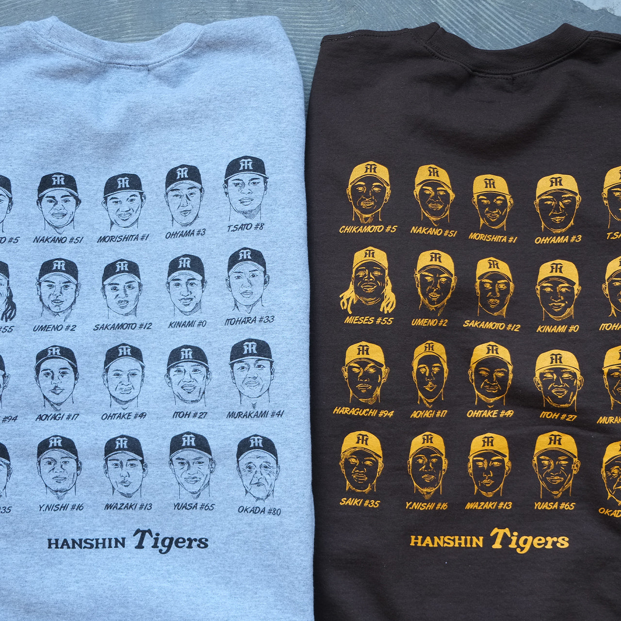 阪神タイガース × ジャンクソン HANSHIN TIGERS × JHANKSON スウェット SWEAT オフィシャルコラボレーション 18001