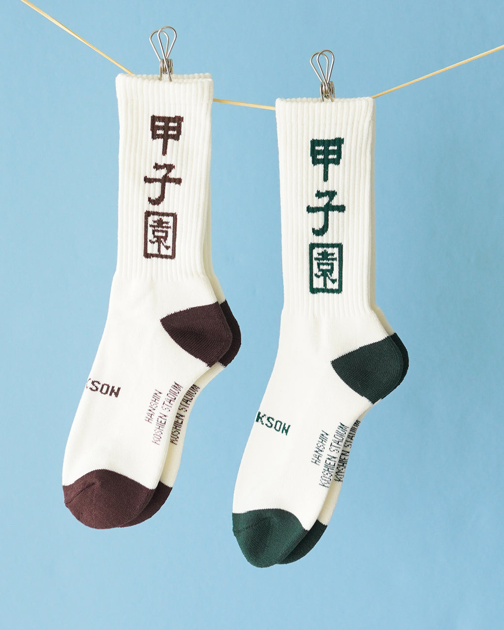 【アウトレット！30%OFF】JHANKSON ジャンクソン  甲子園SOCKS ソックス プリント ロゴ 靴下 24020