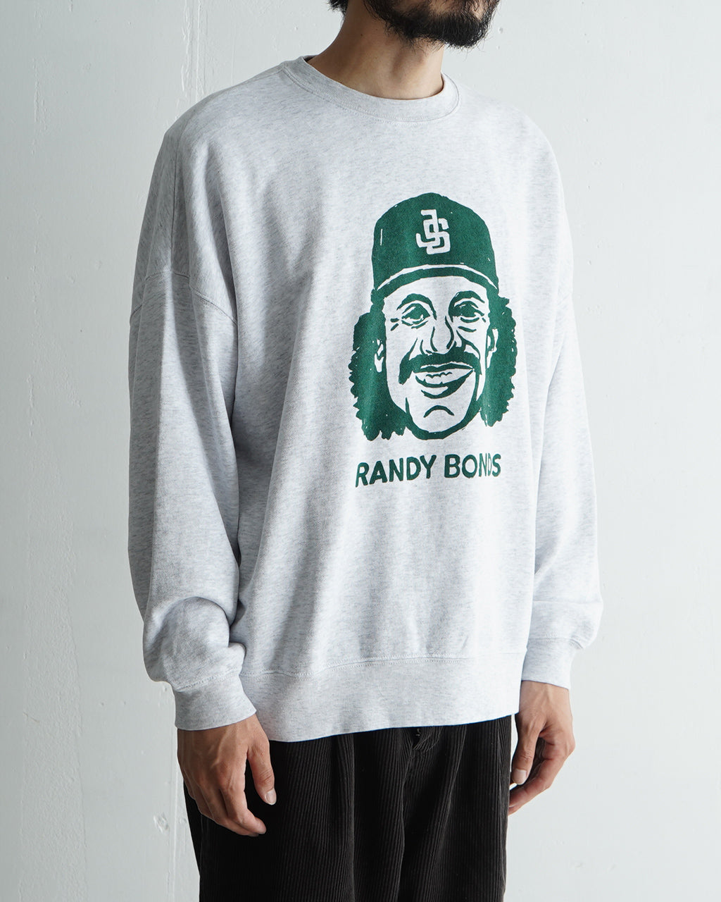 【SALE！20%OFF】JHANKSON ジャンクソン スウェット ランディー ボンズ スウェット RANDY BONDS SWEAT プリント ロゴ 24026