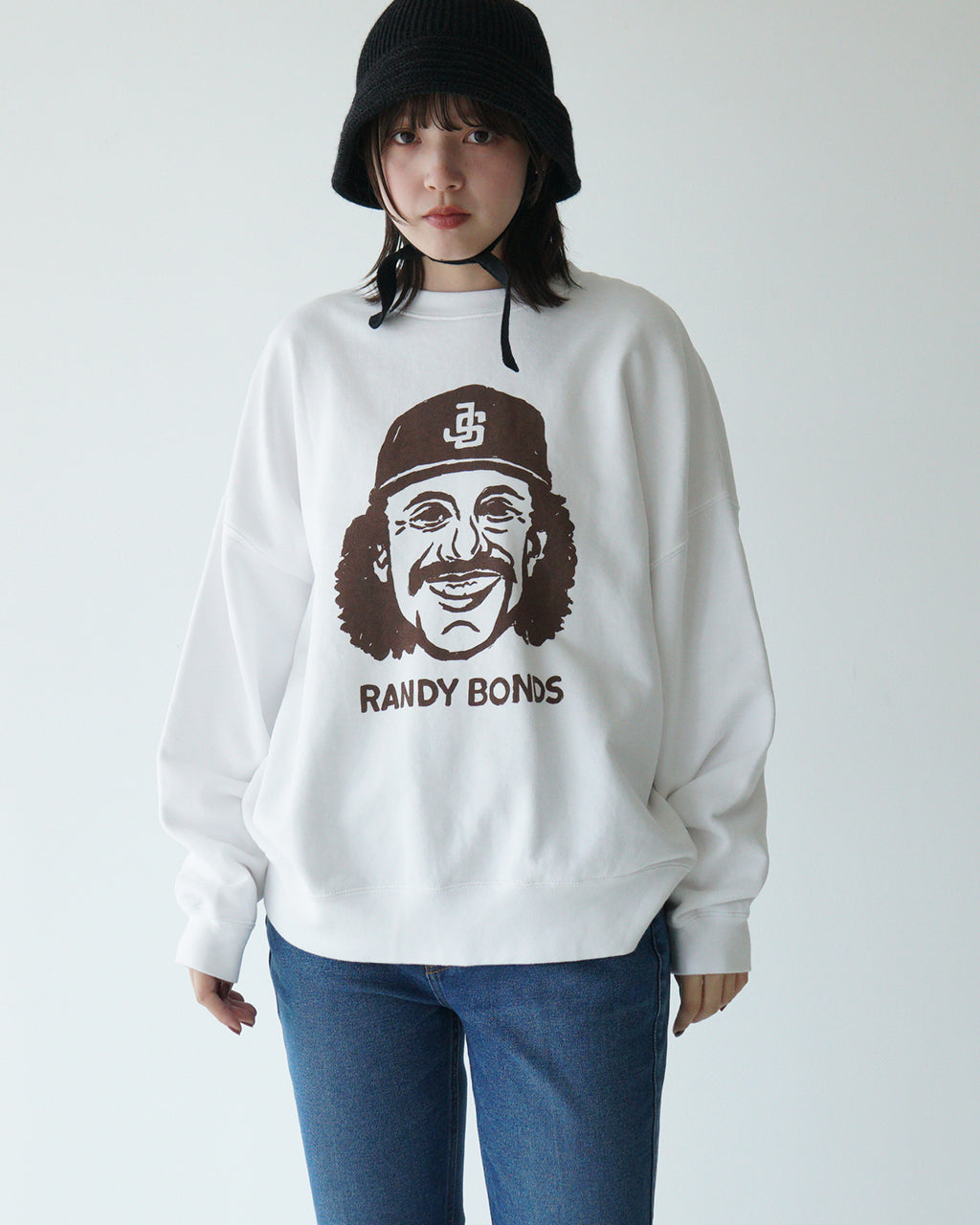 【SALE！20%OFF】JHANKSON ジャンクソン スウェット ランディー ボンズ スウェット RANDY BONDS SWEAT プリント ロゴ 24026