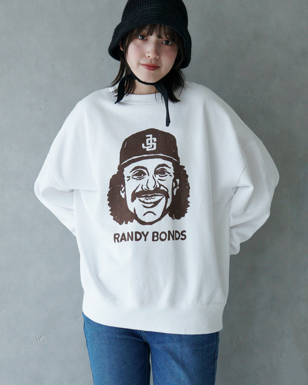 【SALE！20%OFF】JHANKSON ジャンクソン スウェット ランディー ボンズ スウェット RANDY BONDS SWEAT プリント ロゴ 24026