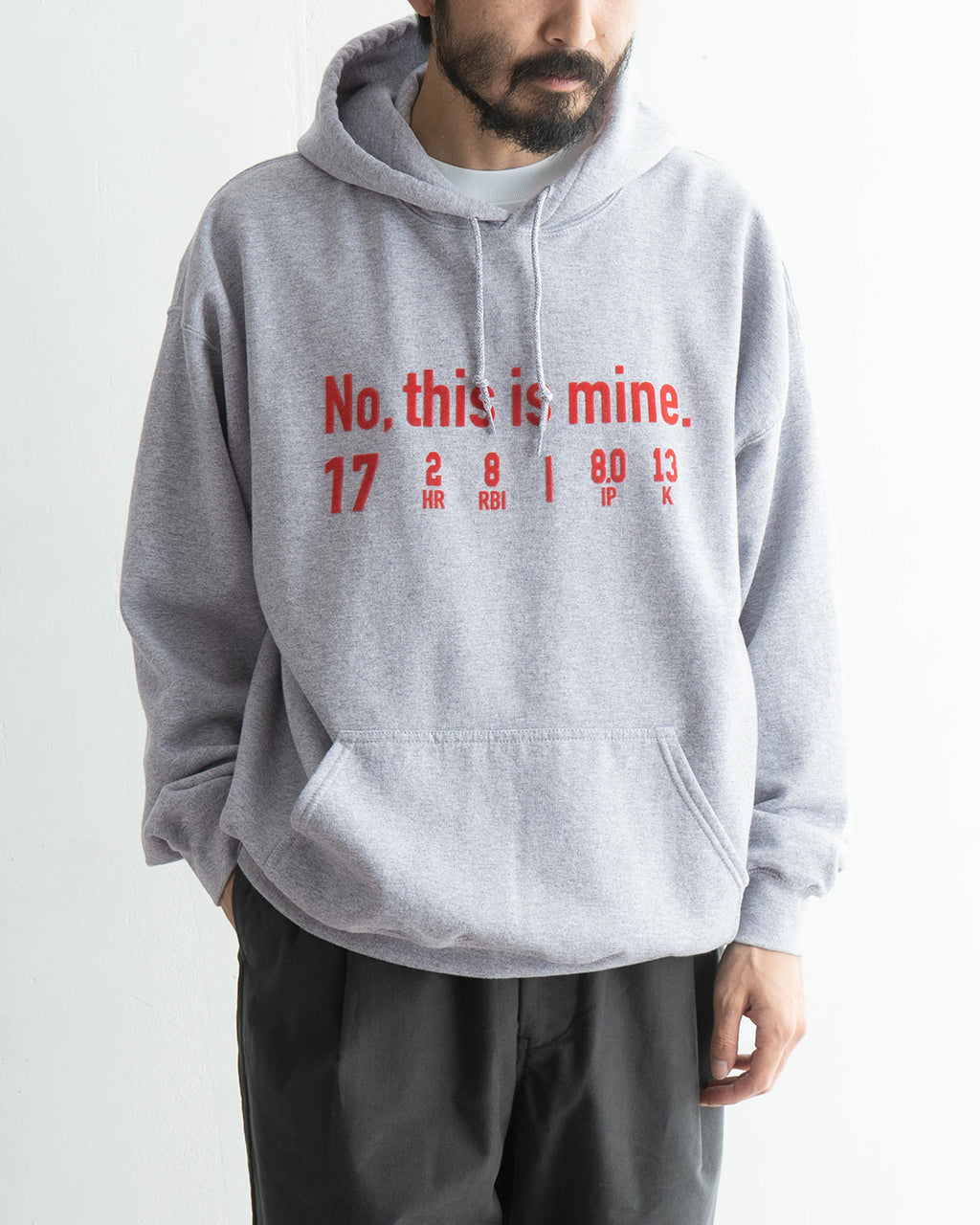 JHANKSON ジャンクソン スウェット フーディー HOODY NO, THIS IS MINE パーカプリント ロゴ 24029【送料無料】