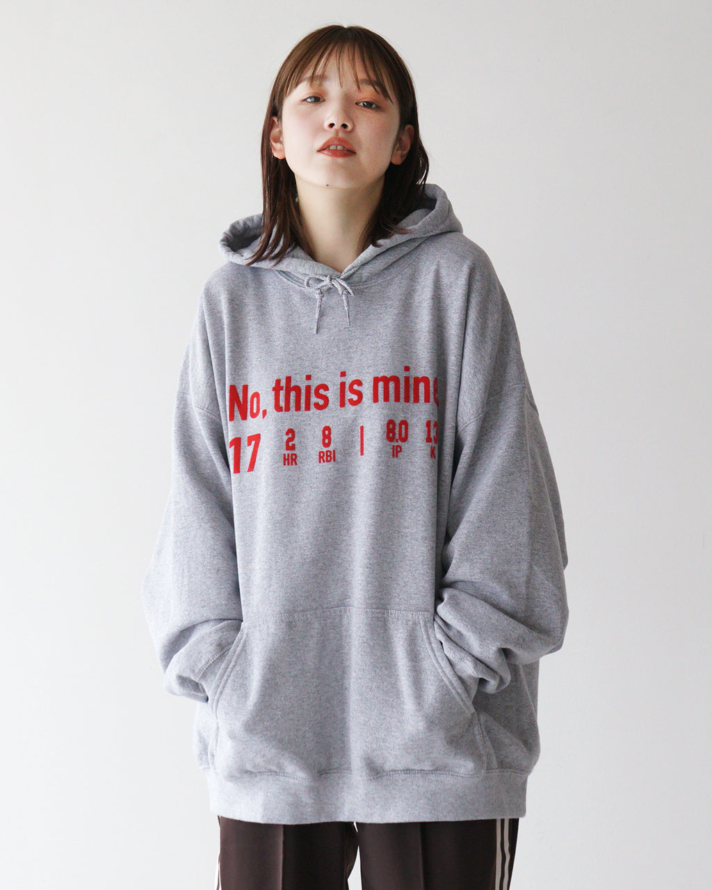 JHANKSON ジャンクソン スウェット フーディー HOODY NO, THIS IS MINE パーカプリント ロゴ 24029【送料無料】