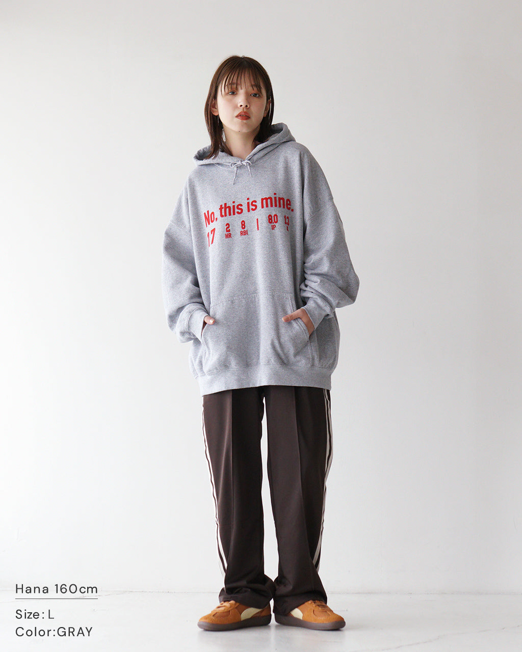 【SALE！30%OFF】JHANKSON ジャンクソン スウェット フーディー HOODY NO, THIS IS MINE パーカプリント ロゴ 24029