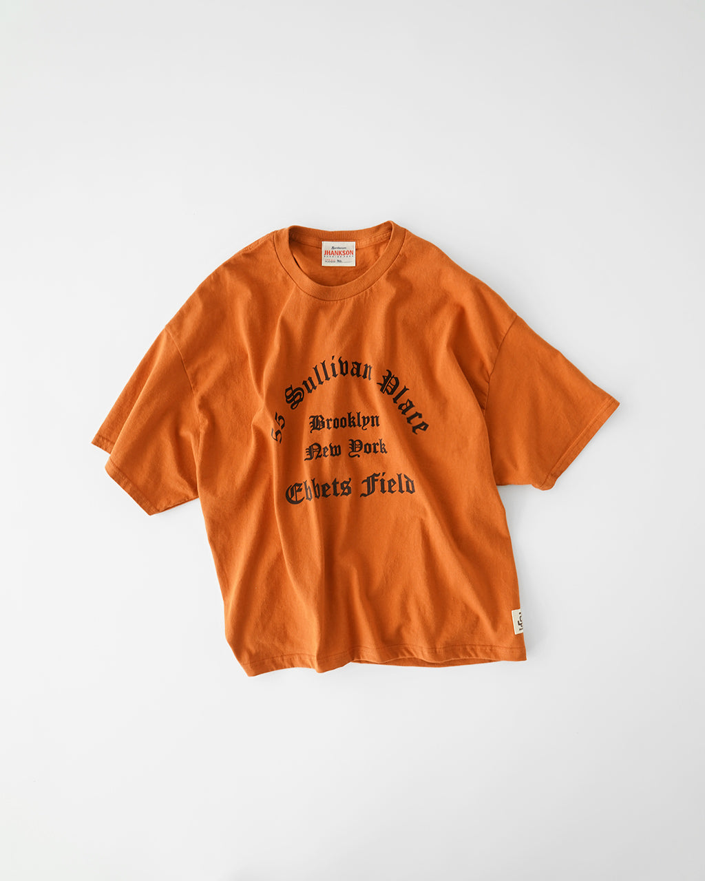 【SALE！20%OFF】JHANKSON ジャンクソン エベッツ 6.0 ショートスリーブ フロッキープリント Tシャツ Ebbets 6.0 S/S TEE 半袖 カットソー プリント 24042