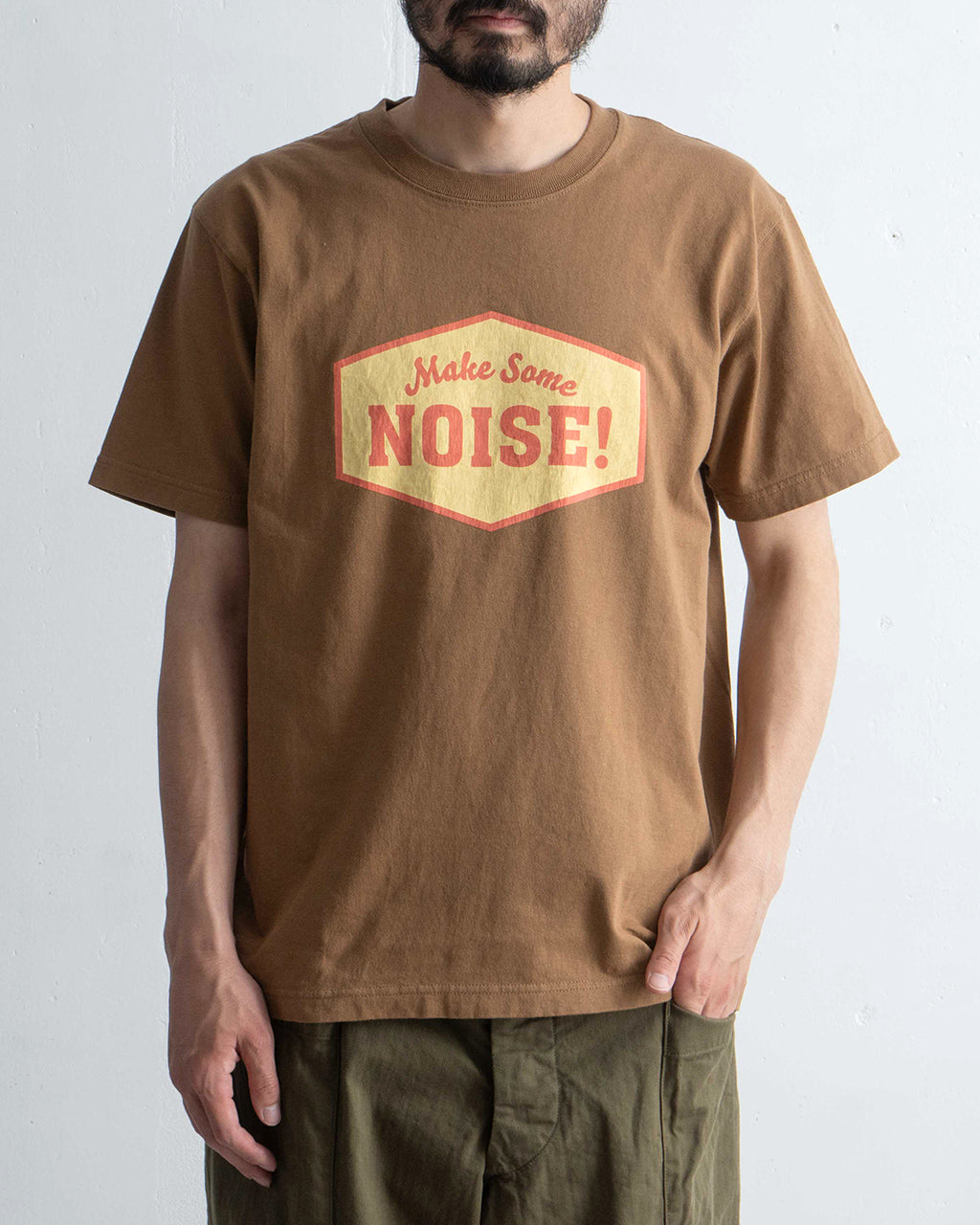 ジャンクソン JHANKSON メイクノイズ 7.1 クラックプリントTシャツ ユニセックス MAKE NOISE 7.1 TEE 半袖 カットソー 24048 JHANKSON ジャンクソン メイクノイズ 7.1 クラックプリントT