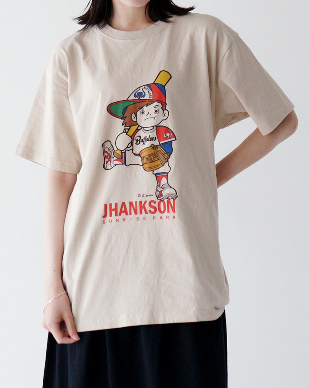 【SALE！20%OFF】JHANKSON ジャンクソン バッファ君 Tシャツ 6.2TEE BUFFA-KUN Tee 6.2TEE 半袖 カットソー 24049