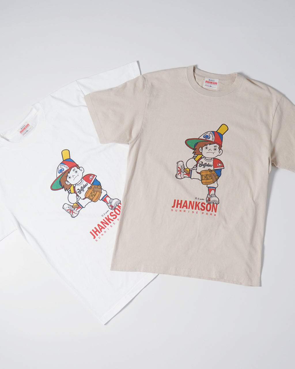 【SALE！20%OFF】JHANKSON ジャンクソン バッファ君 Tシャツ 6.2TEE BUFFA-KUN Tee 6.2TEE 半袖 カットソー 24049