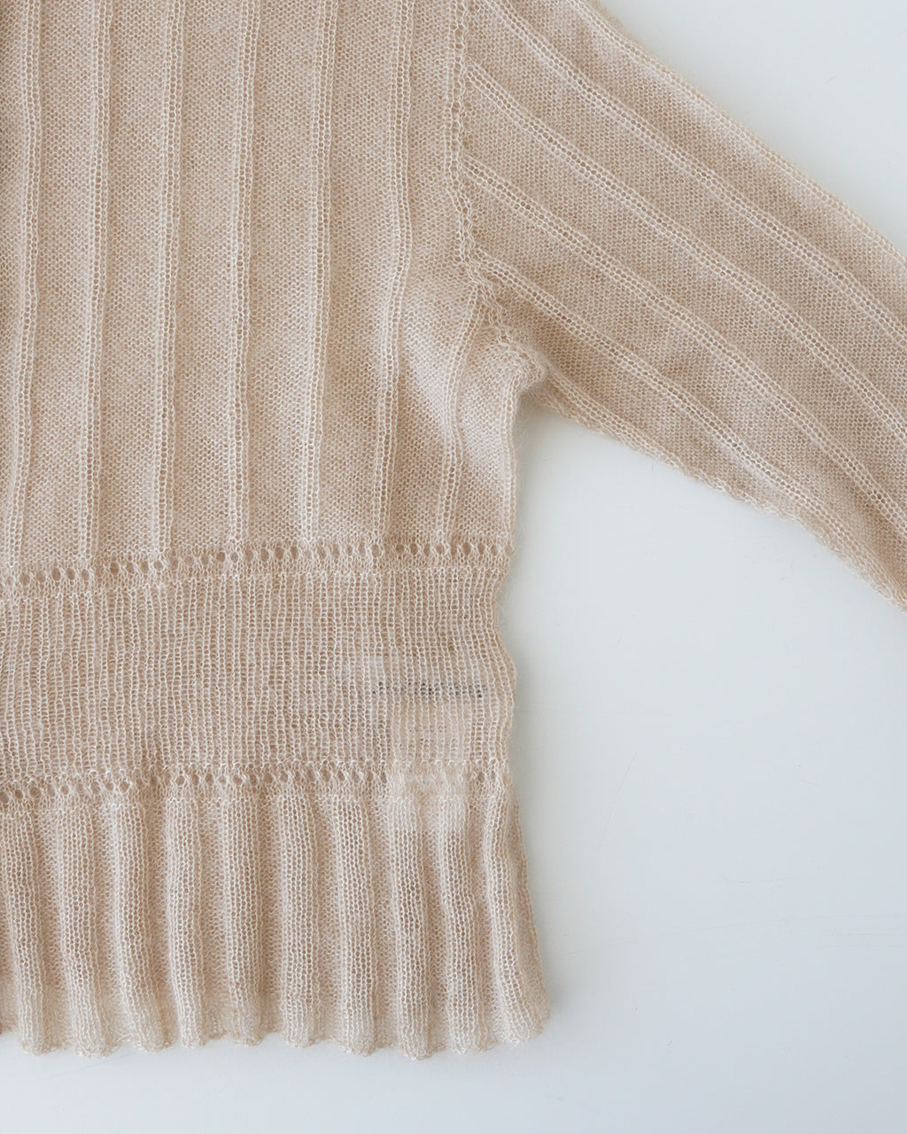 JOICEADDED ジョイスアディッド シルク モヘア ニット セーター SILK MOHAIR KNIT SWEATER カーディガン