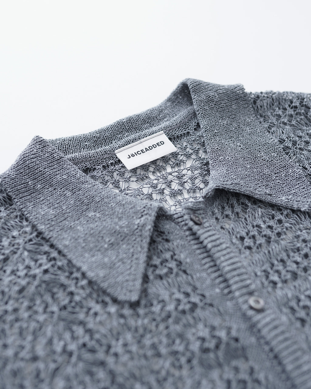 JOICEADDED ジョイスアディッド レース ニッティドシャツ Lace Knitted Shirt ニット J241KN01【送料無料】