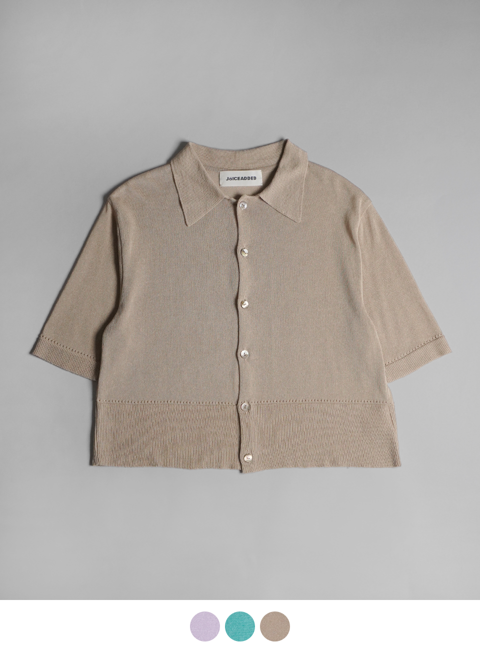 セール高品質Joiceadded/ジョイスアディッド Knitted Polo Shirt トップス