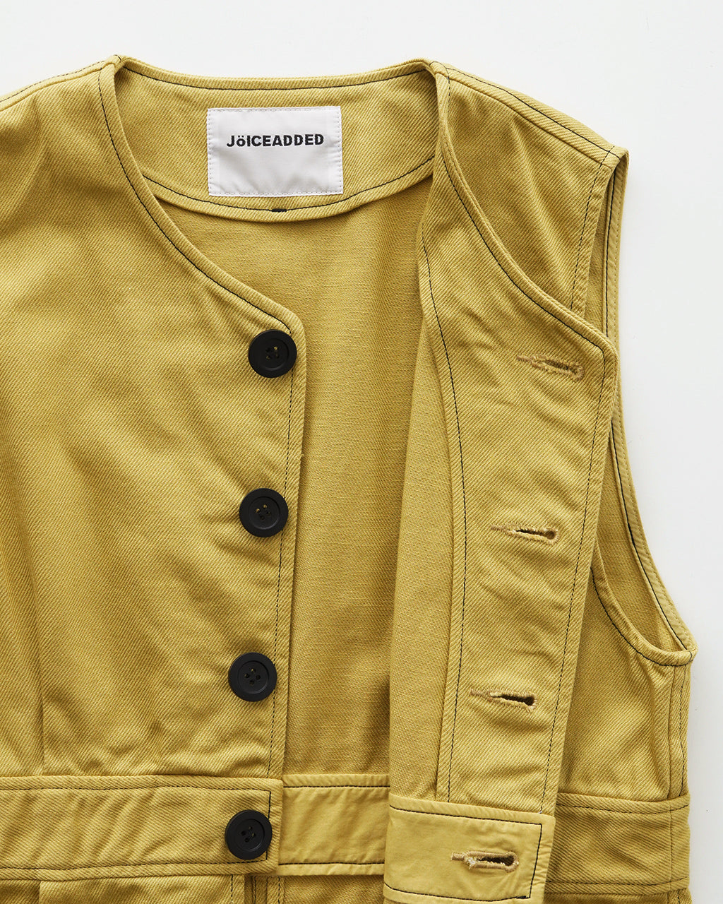 【先行予約：2024年10月上旬頃入荷予定】JOICEADDED ジョイスアディッド エンブロイ ベスト Embroidered Vest 刺繍 J243VT01【送料無料】【クーポン対象外】